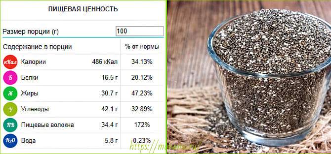 Насіння Чіа - суперпродукт племені ацтеків, корисні властивості і протипоказання