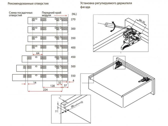 Шухляда своїми руками креслення і схеми