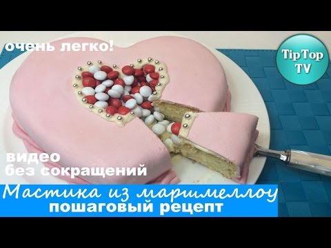 Приготування цукрової мастики будинку: склад і рецепт