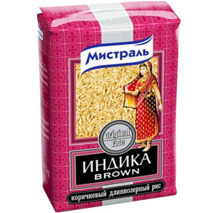 Калорійність Рис коричневий (нешліфований) довгозерний, сухий. Хімічний склад і харчова цінність.