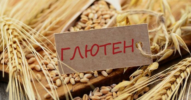 Глютеносодержащіе продукти, список безглютенових продуктів